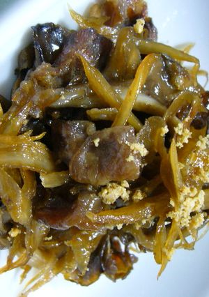 食物繊維たっぷり☆ごぼうと舞茸のきんぴら-レシピのメイン写真