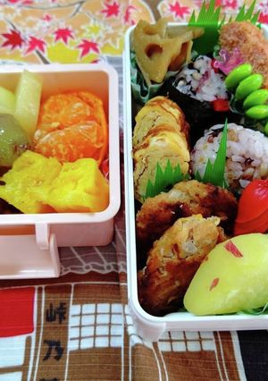 おにぎり塾弁当♪-レシピのメイン写真