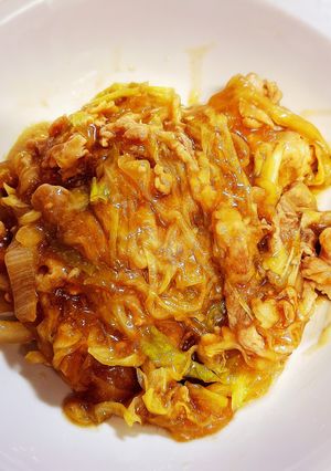キャベツたっぷり♪我が家の生姜焼き♡-レシピのメイン写真