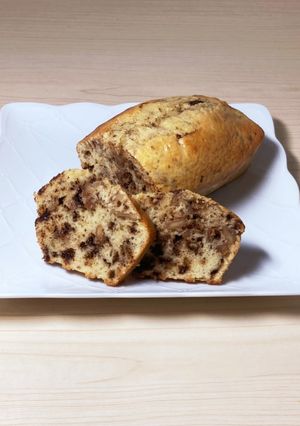 チョコと胡桃のパウンドケーキ-レシピのメイン写真