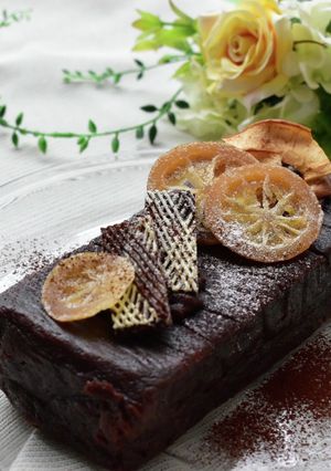 板チョコ3枚で作る絶対おいしいテリーヌ-レシピのメイン写真