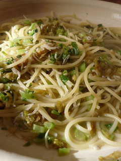 早春・フキノトウのパスタ-レシピのメイン写真