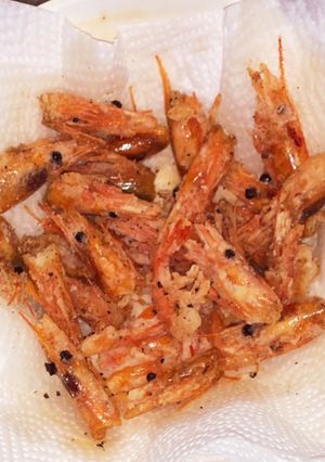 甘エビの唐揚げ　揚げ焼き　子どもパクパク-レシピのメイン写真