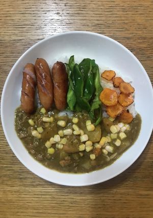 へたくそパパ→高校男子夕飯　野菜カレー-レシピのメイン写真