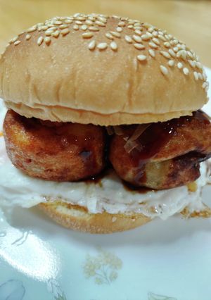 たこ焼きバーガー-レシピのメイン写真
