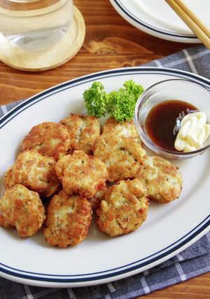 ☆簡単☆お好み焼き風厚揚げナゲット-レシピのメイン写真
