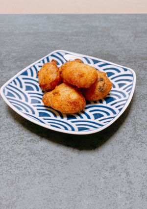 大和芋のふんわり揚げ(梅風味)-レシピのメイン写真