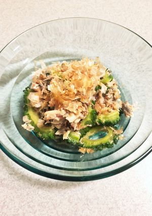 鯖缶ゴーヤ和え-レシピのメイン写真
