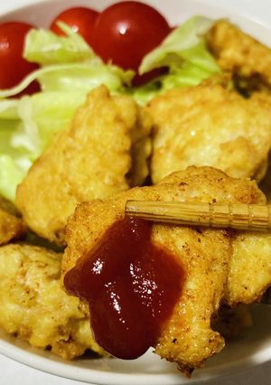 【覚書】豆腐とササミのナゲット-レシピのメイン写真