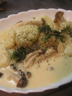 ニョッキのしめじソース-レシピのメイン写真