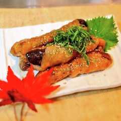 รูปของ 巻いて焼くだけ!人気のなすの豚バラ肉巻き