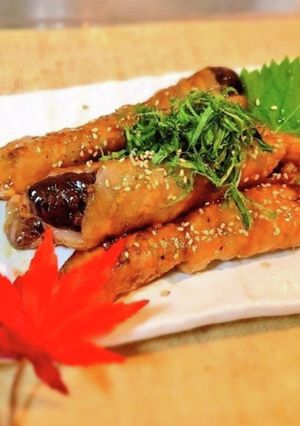巻いて焼くだけ！人気のなすの豚バラ肉巻き-レシピのメイン写真