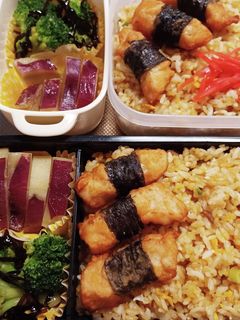 高校生息子、旦那弁当(9/8)-レシピのメイン写真