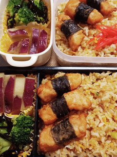 高校生息子、旦那弁当(9/8)-レシピのメイン写真
