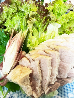 しっとり柔らかい茹で豚ポッサムと卵スープ-レシピのメイン写真