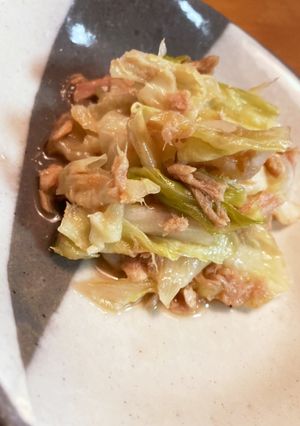 【ホットクック】キャベツとツナの煮物-レシピのメイン写真