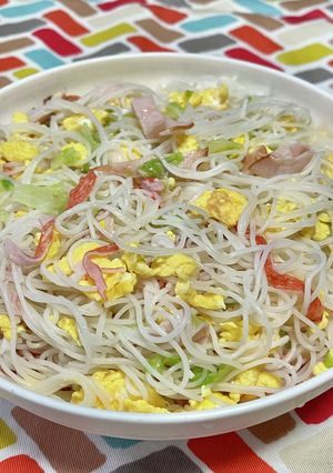超簡単☆旨味堪能！焼きビーフンです♪♪♪-レシピのメイン写真
