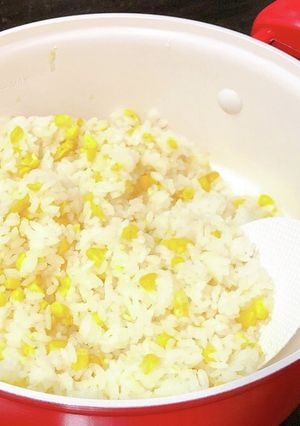 とうもろこしご飯*BRUNO電気鍋で!-レシピのメイン写真