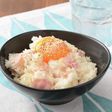 レンジで簡単カルボ飯