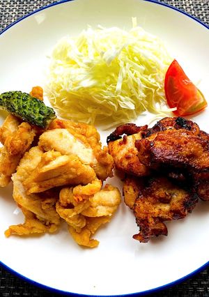 山葵とネギダレ風味の唐揚げ-レシピのメイン写真