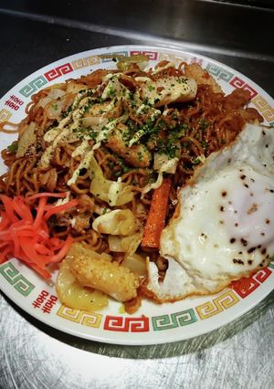 イカの海鮮焼きそば！❨(@≧↺≦@)❩ノ-レシピのメイン写真