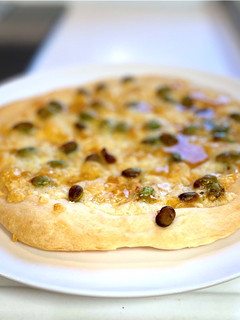 枝豆のハニーチーズ ピザ-レシピのメイン写真