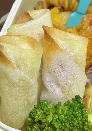 オーブントースターdeミニ春巻き-レシピのメイン写真