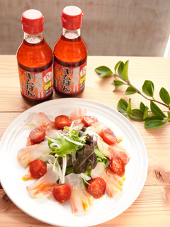 鯛のカルパッチョサラダ-レシピのメイン写真