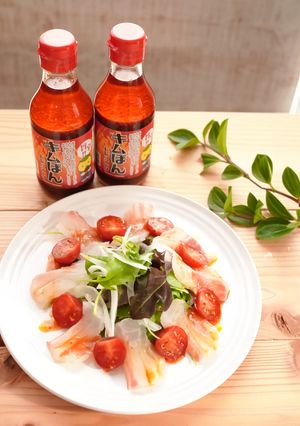 鯛のカルパッチョサラダ-レシピのメイン写真