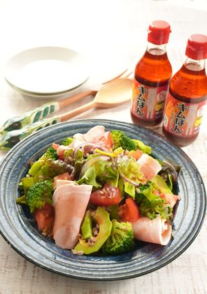 野菜たっぷりロースハムサラダ-レシピのメイン写真