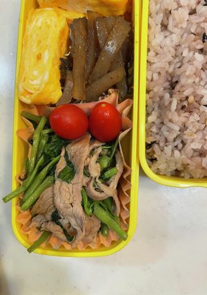 豚肉と空芯菜の中華炒め-レシピのメイン写真