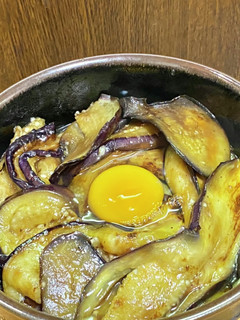 トロトロ茄子と玉&チーズうどん-レシピのメイン写真