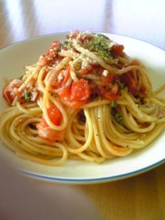シンプルトマトパスタ-レシピのメイン写真