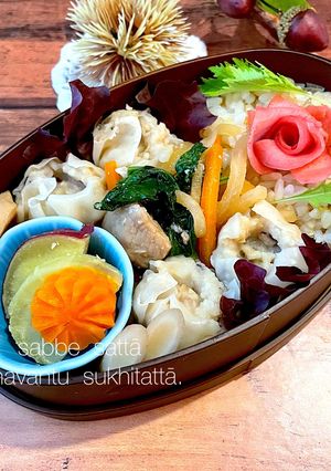 令和四年　九月八日　シューマイ弁当-レシピのメイン写真