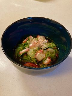 蛸と胡瓜の酢の物-レシピのメイン写真