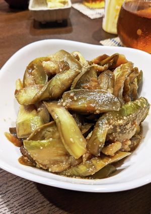 5分で副菜！茄子ポン炒め-レシピのメイン写真
