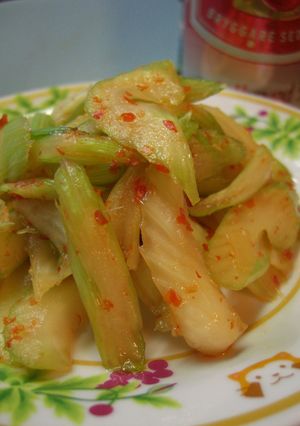 セロリのキムチ風漬物-レシピのメイン写真