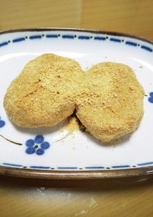 オーツ麦（オートミール）のきな粉餅-レシピのメイン写真