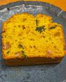 かぼちゃと胡桃のパウンドケーキ しっとり