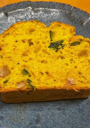 かぼちゃと胡桃のパウンドケーキ しっとり-レシピのメイン写真