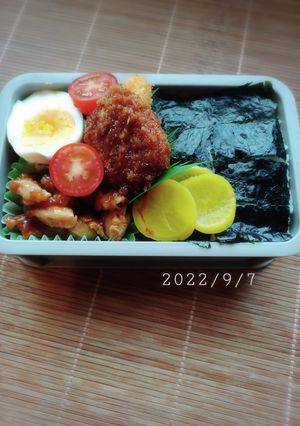息子弁当　9/8-レシピのメイン写真