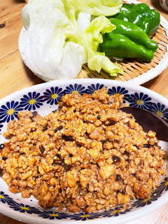 乾燥大豆ミートの肉味噌-レシピのメイン写真