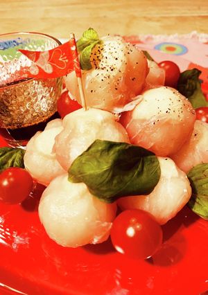 かわいい♪華やか♪ウマイ♪生ハムおにぎり-レシピのメイン写真
