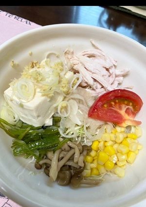 我が家のサラダ　健康サラダ-レシピのメイン写真
