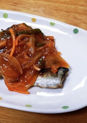 【ピクルスの調味液アレンジ】魚の甘酢あん-レシピのメイン写真