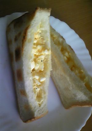 ホットサンド（＞＜）☆トースターで♪-レシピのメイン写真