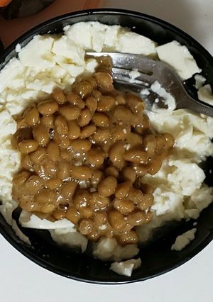 やせたい人の納豆ごはん-レシピのメイン写真