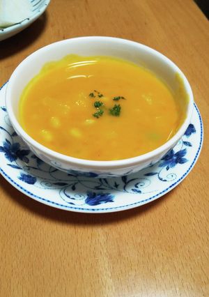 食べるパンプキンスープ-レシピのメイン写真