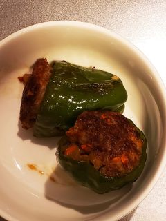 ピーマンのまんま肉詰め-レシピのメイン写真