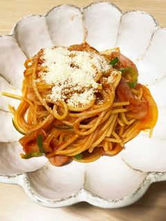 簡単!ナポリタン-レシピのメイン写真